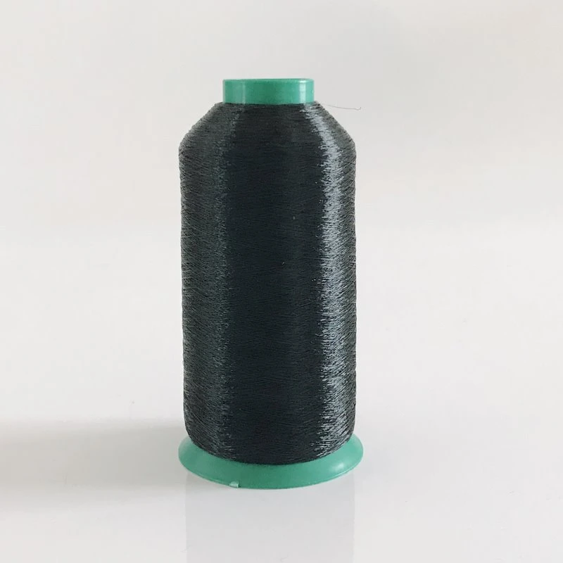 black sewing thread