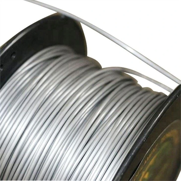 GRASS TRIMMER LINE WITH NYLON AND ALUMINUM POWDER ROUND SHAPE 2.4MM*3LB SPOOL