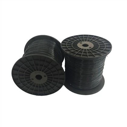 2.2mm 2.5mm Black Polyester Wire Untuk Garis Trellising Kebun Anggur